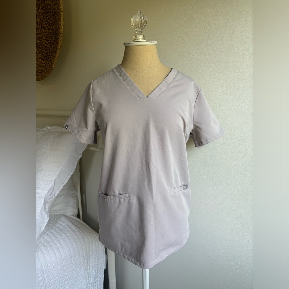 FIGS Stone Casma Scrub Top XS